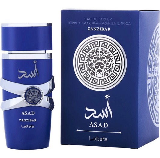 Lattafa Asad Zanzibar 3.4 Fl Oz 100ML